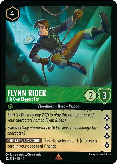 Flynn Rider - His Own Biggest Fan (Rise of the Floodborn) Near Mint