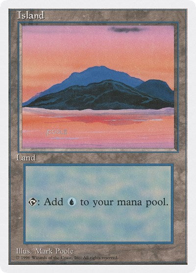 Island (C) (Introductory Two-Player Set) Medium Play
