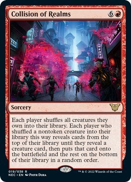 Collision of Realms (Commander: Kamigawa: Neon Dynasty) Light Play