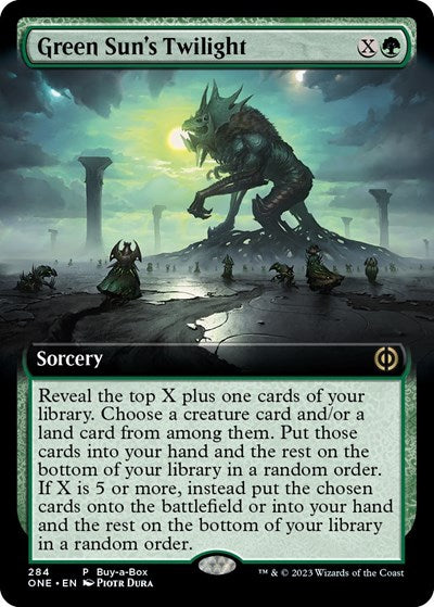 Green Sun's Twilight (Promos: Buy-A-Box) Light Play Foil