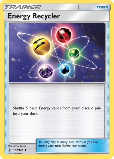 Energy Recycler (SM - Guardians Rising) Light Play Reverse Holofoil