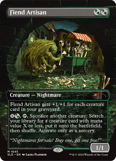 Fiend Artisan (Secret Lair) Light Play