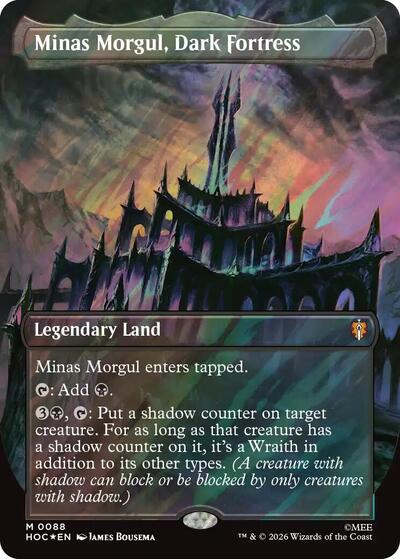 Minas Morgul  Dark Fortress  Borderless   Surge Foil|1|0|0.00