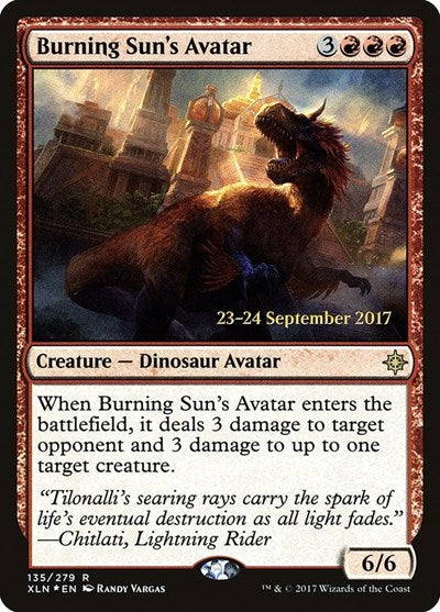 Burning Sun's Avatar (Promos: Prerelease Cards) Near Mint Foil