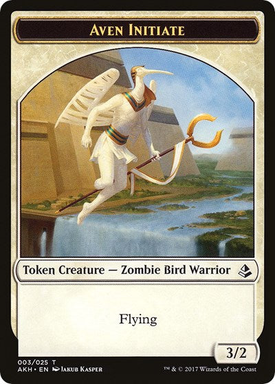 Aven Initiate   Snake Double Sided Token|0|0|0.00