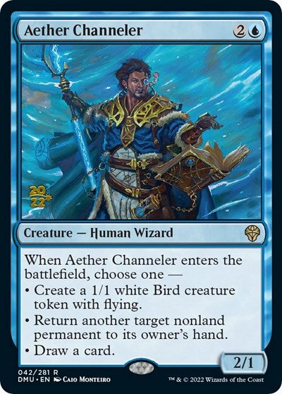 Aether Channeler (Promos: Prerelease Cards) Light Play Foil