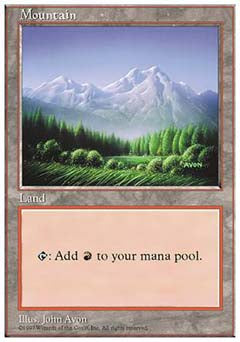 Mountain B (5th Edition) Light Play
