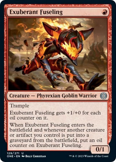 Exuberant Fuseling (Phyrexia: All Will Be One) Near Mint