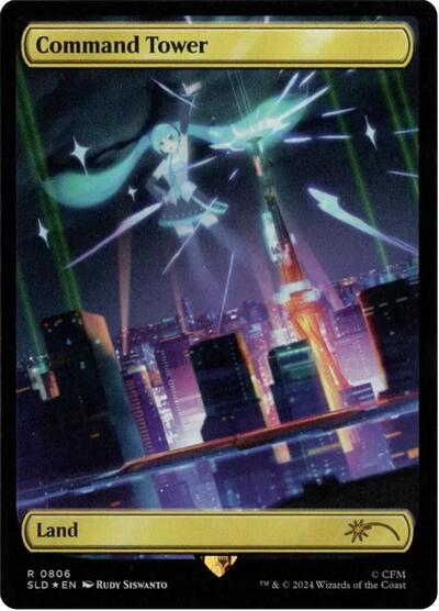 Command Tower  0806   Rainbow Foil|1|0|0.00