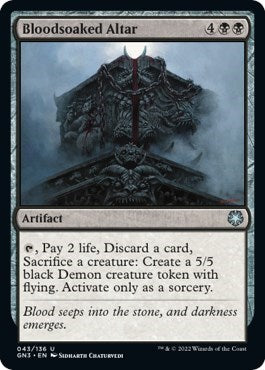 Bloodsoaked Altar (Magic Game Night: Free-For-All) Light Play