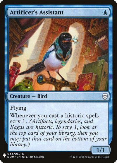 Artificer's Assistant (Mystery Booster) Light Play