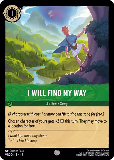 I Will Find My Way (Into the Inklands) Near Mint