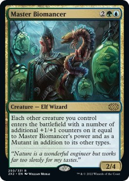 Master Biomancer (Double Masters 2022) Light Play Foil