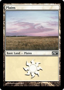 Plains (230) (Magic 2010 Core Set) Medium Play