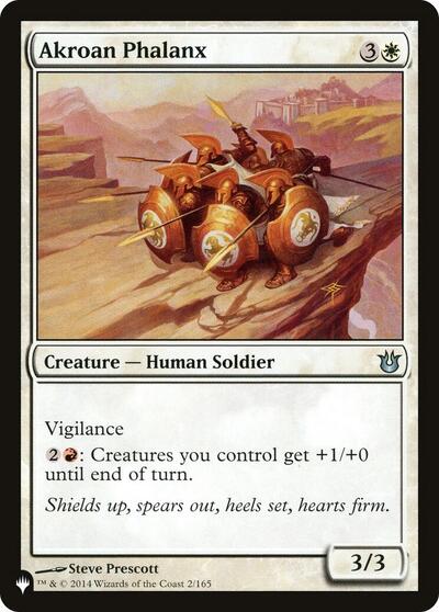 Akroan Phalanx (The List) Light Play