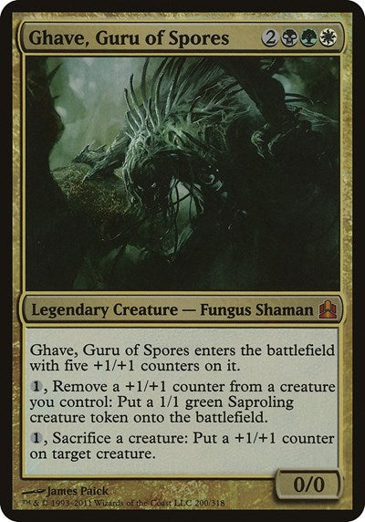 Ghave, Guru of Spores (Commander) (Oversize Cards) Near Mint Foil
