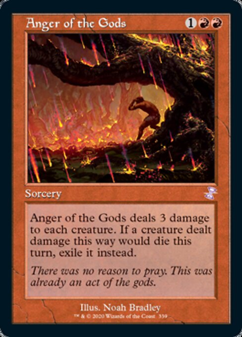 Anger of the Gods (Time Spiral Remastered) Near Mint Foil