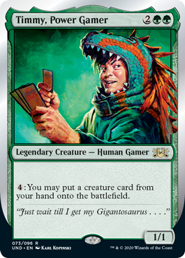 Timmy, Power Gamer (Unsanctioned) Near Mint