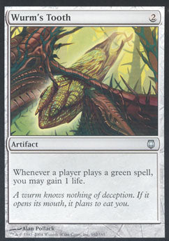 Wurm's Tooth (Darksteel) Medium Play Foil