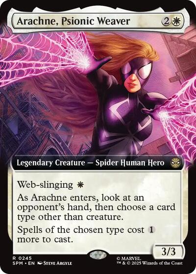 Arachne  Psionic Weaver  Extended Art|1|0|0.00