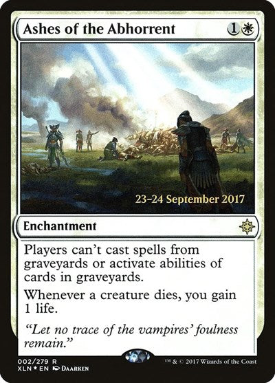 Ashes of the Abhorrent (Promos: Prerelease Cards) Light Play Foil
