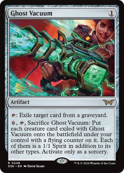 Ghost Vacuum (Promos: Prerelease Cards) Light Play Foil