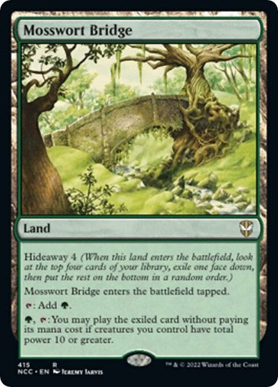 Mosswort Bridge (Commander: Streets of New Capenna) Light Play
