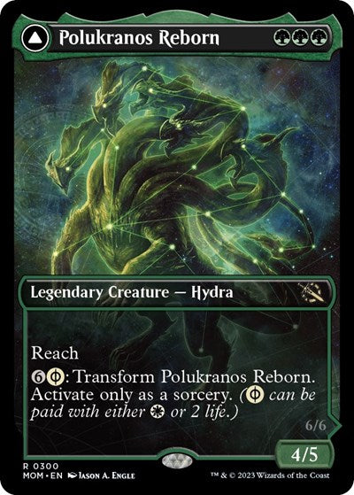 Polukranos Reborn (Showcase) (March of the Machine) Near Mint Foil