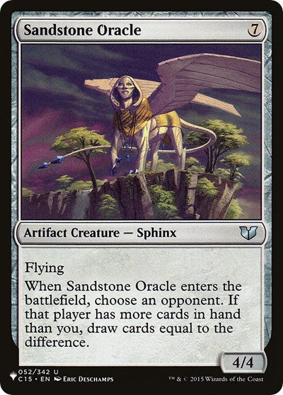 Sandstone Oracle (Secret Lair Commander: From Cute to Brute) Near Mint