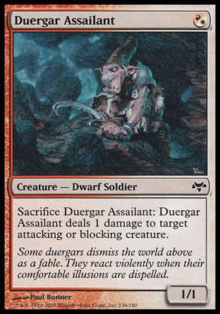 Duergar Assailant (Eventide) Medium Play Foil