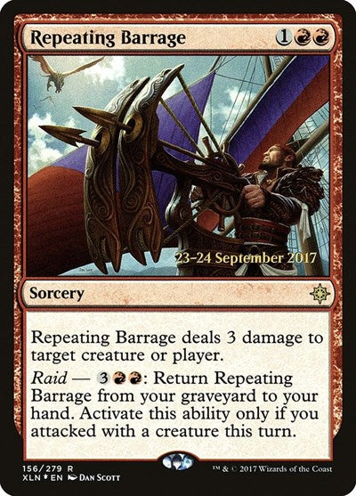 Repeating Barrage (Promos: Prerelease Cards) Near Mint Foil