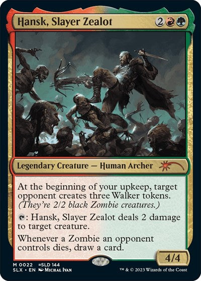 Hansk, Slayer Zealot (SLX) Light Play