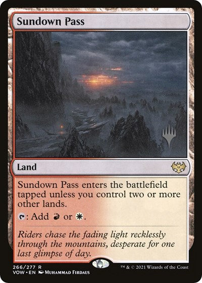 Sundown Pass (Promo Pack: Dominaria United) Near Mint
