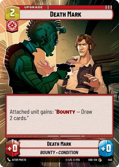Death Mark (Hyperspace) (Shadows of the Galaxy) Near Mint Foil