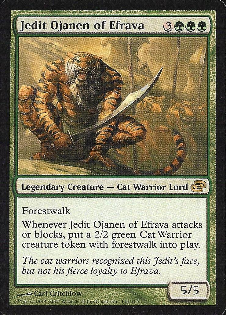 Jedit Ojanen of Efrava (Planar Chaos) Medium Play