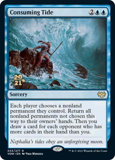 Consuming Tide (Promos: Prerelease Cards) Light Play Foil