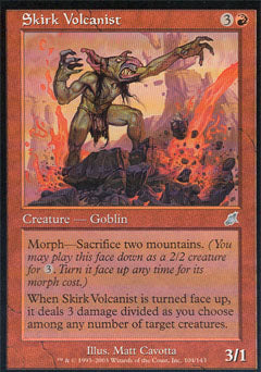 Skirk Volcanist (Scourge) Light Play Foil