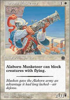 Alaborn Musketeer (Portal Second Age) Light Play