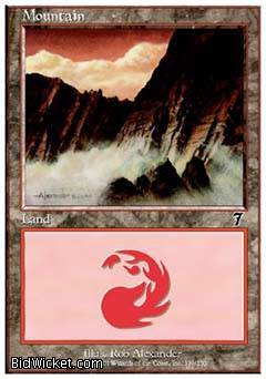 Mountain (339) (7th Edition) Light Play