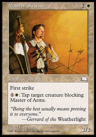 Master of Arms (Weatherlight) Medium Play