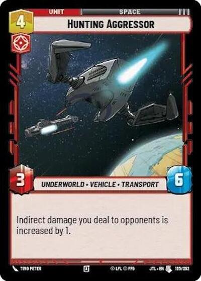 Hunting Aggressor (Jump to Lightspeed) Near Mint