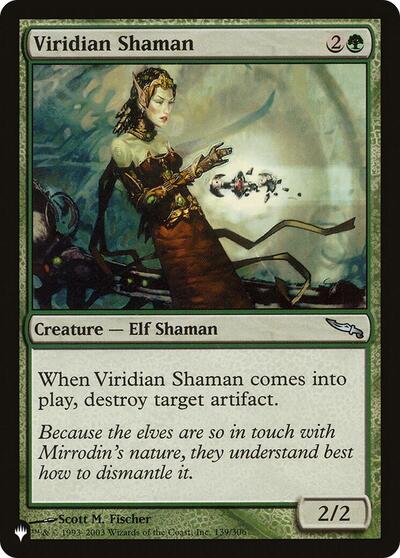 Viridian Shaman (The List) Near Mint