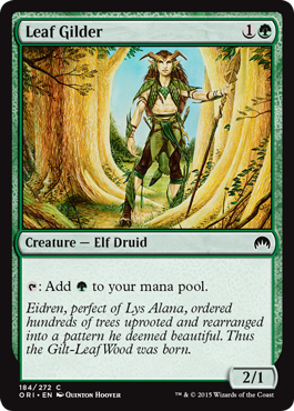 Leaf Gilder (Magic Origins) Light Play