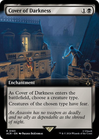 Cover of Darkness (Extended Art) (Universes Beyond: Assassin's Creed) Near Mint Foil