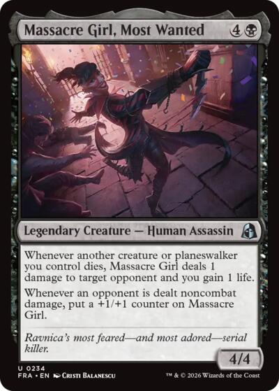 Massacre Girl  Most Wanted|1|0|0.00
