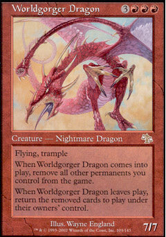 Worldgorger Dragon (Judgment) Damaged / Poor