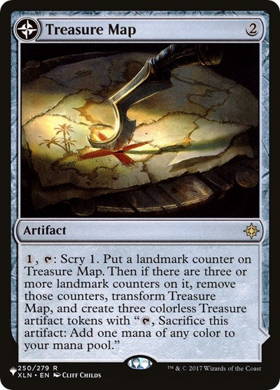 Treasure Map (Secret Lair Commander: From Cute to Brute) Near Mint