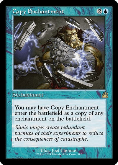 Copy Enchantment (Retro Frame) (Ravnica Remastered) Near Mint
