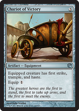 Chariot of Victory (Journey into Nyx) Light Play Foil