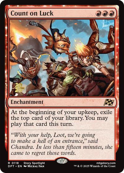 Count on Luck (Promos: Prerelease Cards) Near Mint Foil